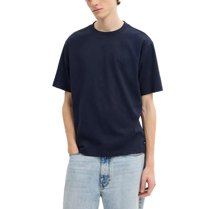 Coach Men's T-Shirt In Organic Cotton Navy