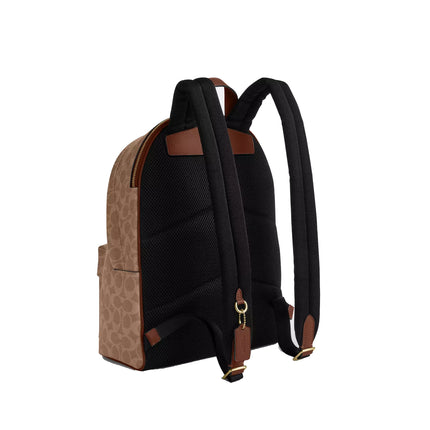 Coach Women's Taylor Small Backpack In Signature Canvas Gold/Tan/Brown