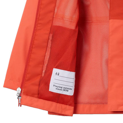 Columbia Boys' Toddler Hikebound II Rain Jacket Super Sonic/Zing