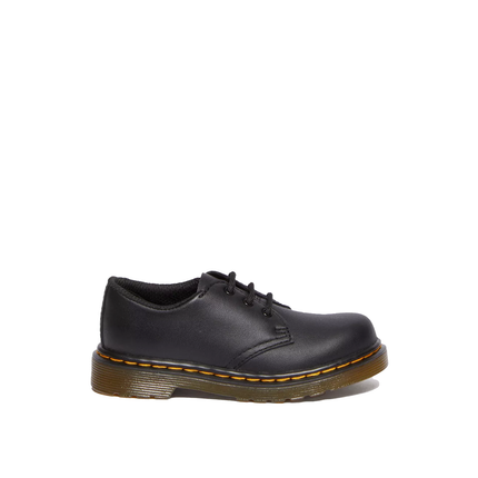 Dr. Martens Unisex Toddler 1461 Softy T Leather Oxford Shoes Black - Softy T