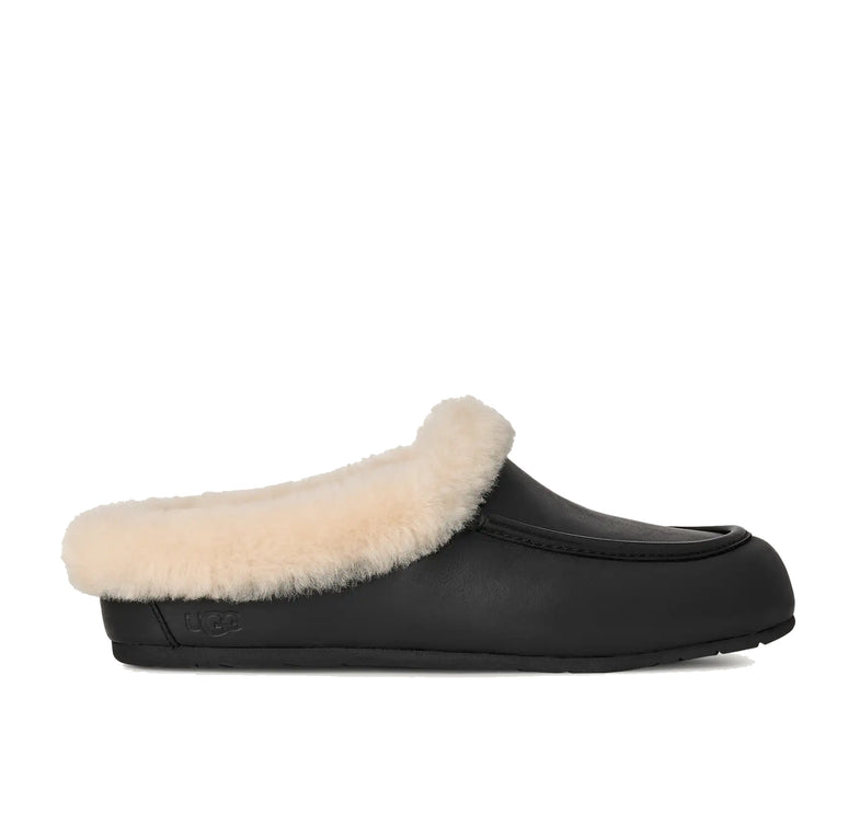 UGG Women's Ansley Mule LTHR Black