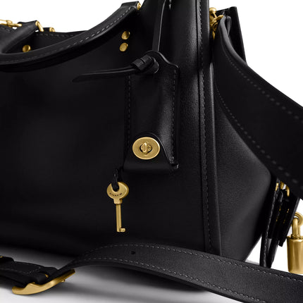 Coach Women's Rogue Bag 31 Brass/Black