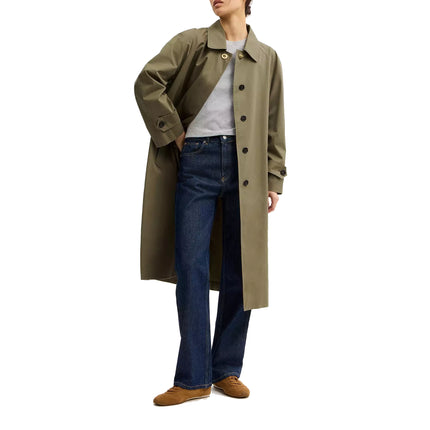 COACH Women's Lightweight Trench Coat Ash