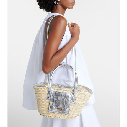 Jacquemus Women's The Small Soli Basket Silver
