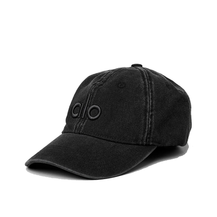 alo Unisex Washed Off-Duty Cap - Vintage Black