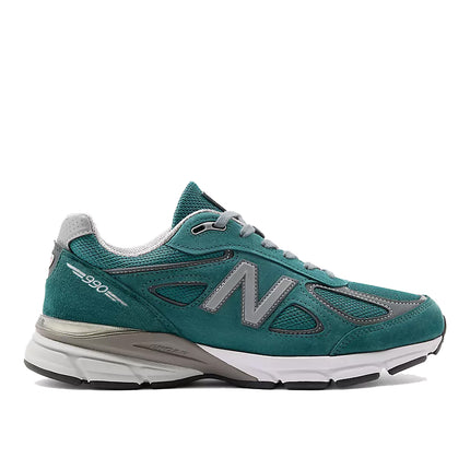 New Balance Made in USA 990v4 Vintage Teal with Grey and White U990OV4