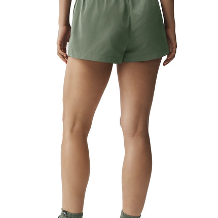 alo Women's High-Waist Socialite Short Bamboo Green
