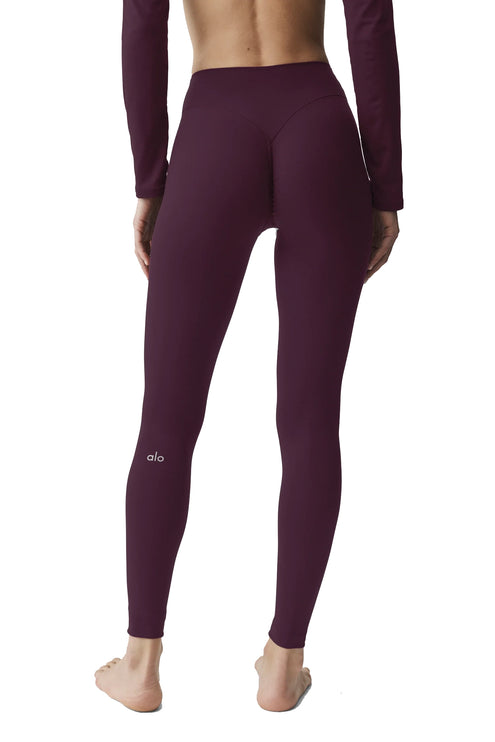alo Women's ALO Softsculpt Define Legging Rich Bordeaux