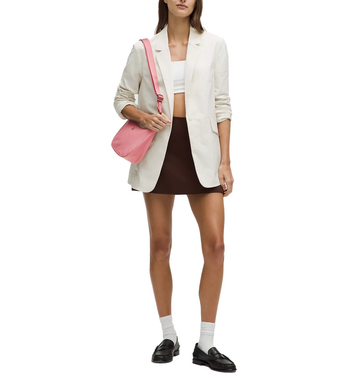 lululemon Unisex City Essentials Small Shoulder Bag Deco Pink