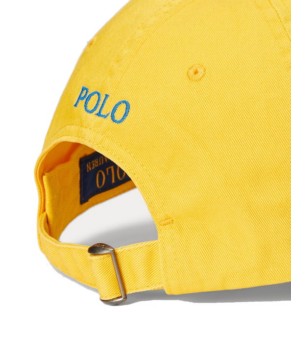 Polo Ralph Lauren Unisex The Iconic Cotton Chino Ball Cap Yellow Fin