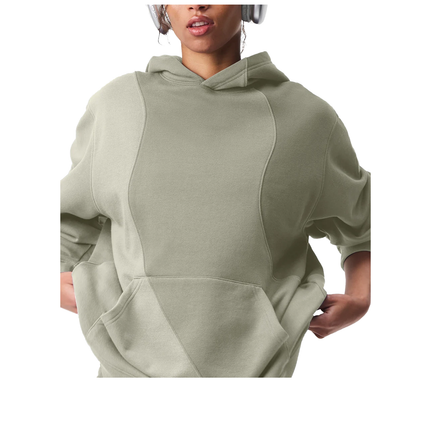 alo Unisex Make Waves Hoodie Limestone Tonal