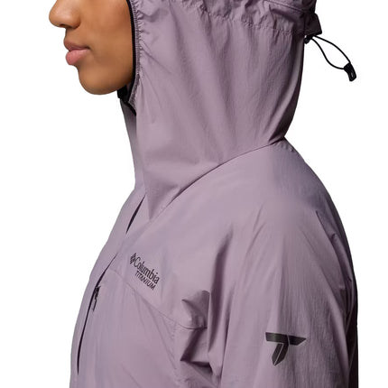 Columbia Women's Khyex Pro Wind Jacket Shale Purple