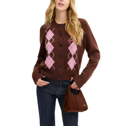 Coach Women's Lana Shoulder Bag 19 Brass/Warm Brown