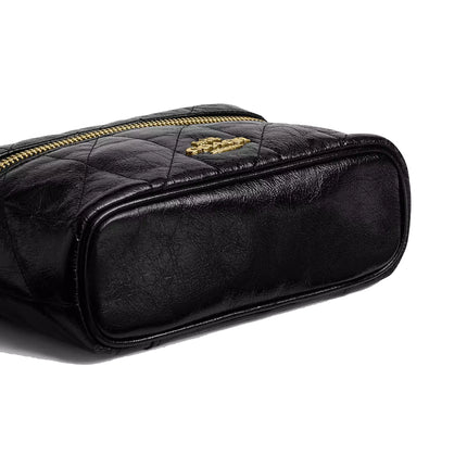 Coach Women's Rainer Crossbody Bag 18 With Quilting Gold/Black
