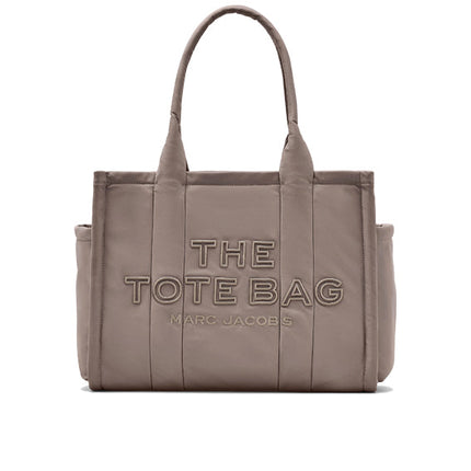 Marc Jacobs Women's The Puffy Nylon Large Tote Bag Cement