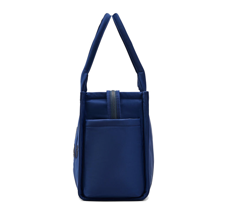 Marc Jacobs Women's The Puffy Nylon Large Tote Bag Blue Sea