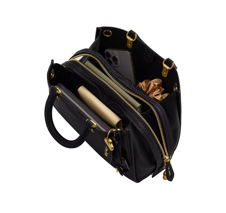 Coach Women's Rogue Bag 31 Brass/Black