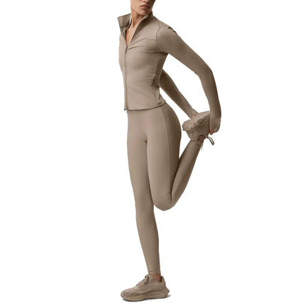 alo Women's Airlift High-Waist Sleek Legging Gravel