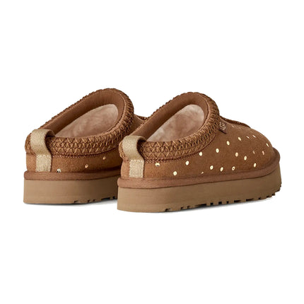 UGG Big Kids' Tazz Shiny Dots Chestnut