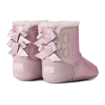 UGG Baby Bailey Bow Frosted Lavender Smoke