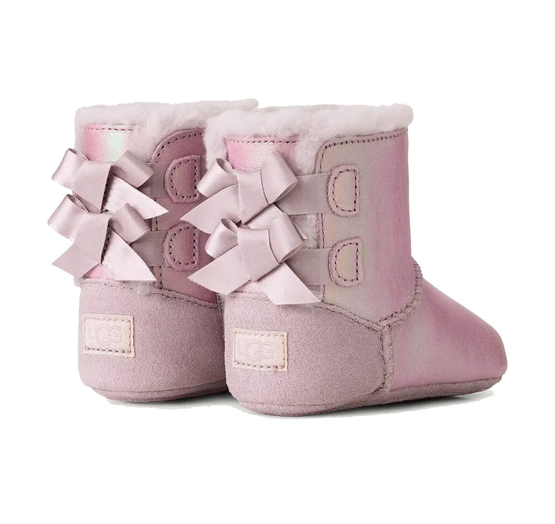 UGG Baby Bailey Bow Frosted Lavender Smoke