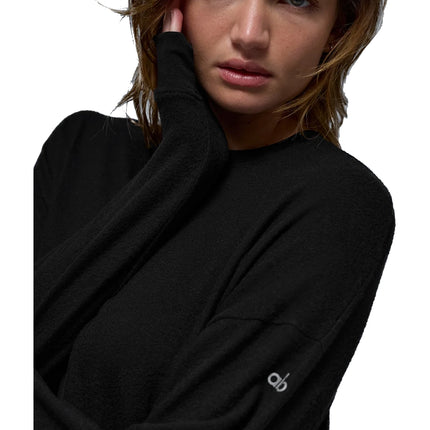 alo Women's Soho Pullover Black