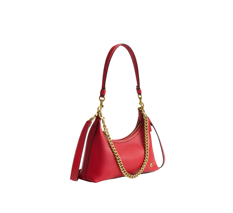 Coach Women's Juliet Shoulder Bag 25 Brass/Poppy