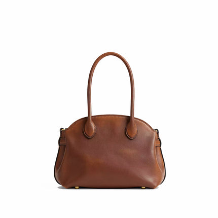 Coach Women's Empire Carryall Bag 21 In Loved Leather Brass/Brown