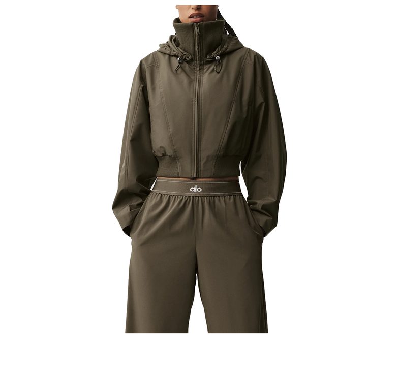 alo Women's First Draft Jacket Olive Tree