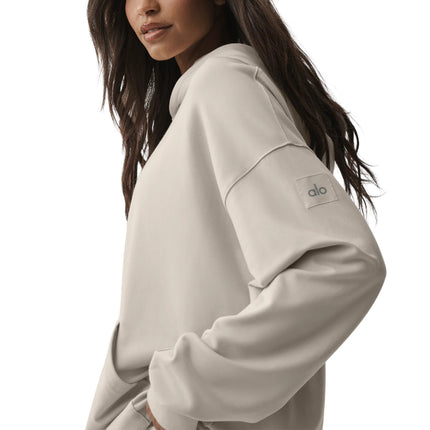 alo Women's Double Take Hoodie Bone