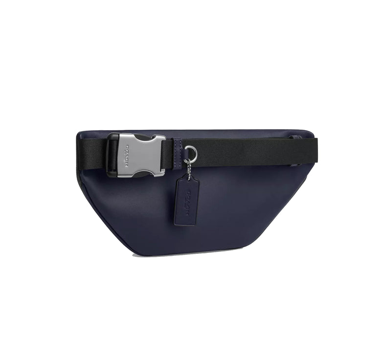 Coach Unisex Racer Small Belt Bag In Signature Camo Print Silver/Blue Multi