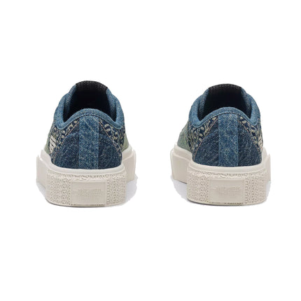 Marc Jacobs Women's The Deconstructed Denim Sneaker Blue