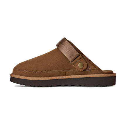 UGG Men's Goldencoast Clog II Nubuck Dark Chestnut