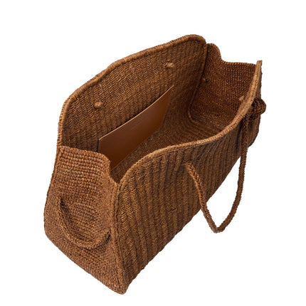 Jacquemus Women's The Large Raffia Turismo Camel