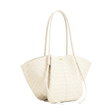 JW PEI Women's Nala Woven Texture Wide Tote Bag - Off-White
