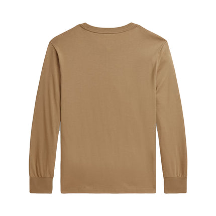 Polo Ralph Lauren Boy's Polo Bear Cotton Jersey Tee Camel