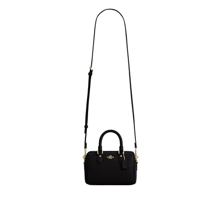 Coach Women's Mini Rowan Crossbody Bag Gold/Black