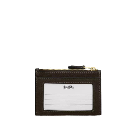 Coach Women's Mini Skinny Id Case Gold/Ebony