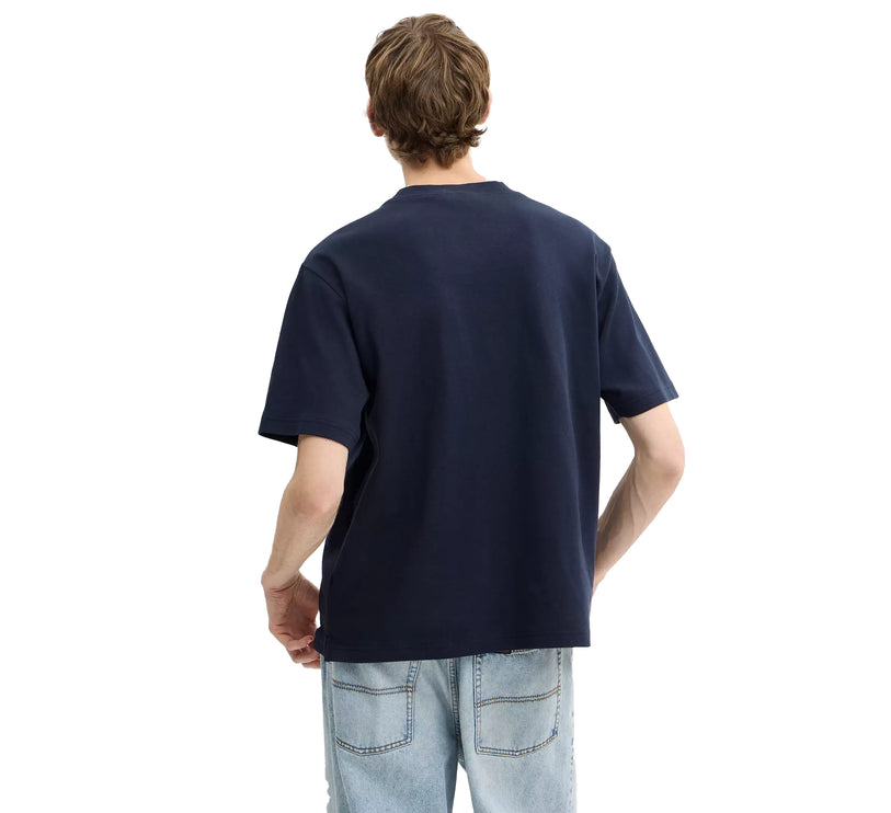 Coach Men's T-Shirt In Organic Cotton Navy