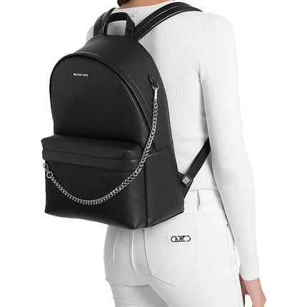 Michael Kors Women's Slater Large Backpack Black