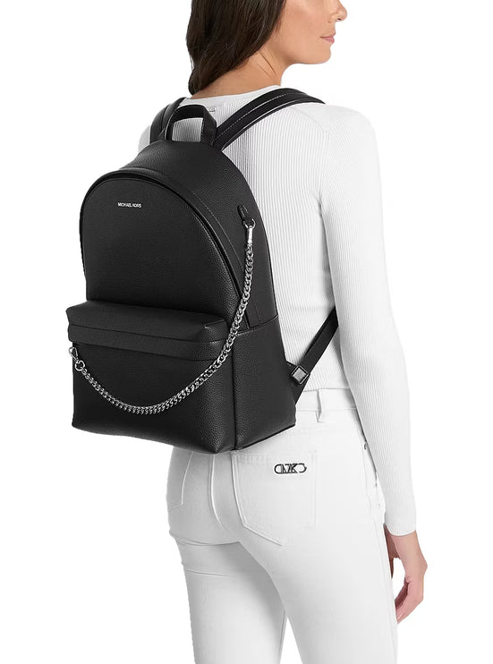 Michael Kors Women's Slater Large Backpack Black