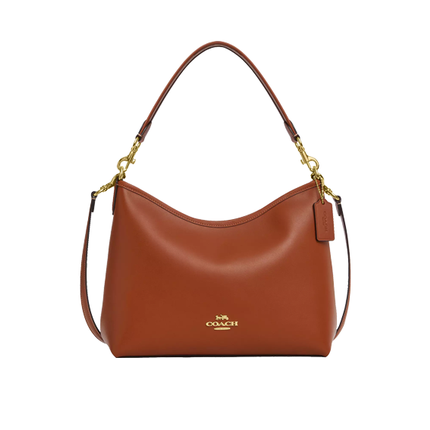 Coach Women's Laurel Shoulder Bag Gold/Tan