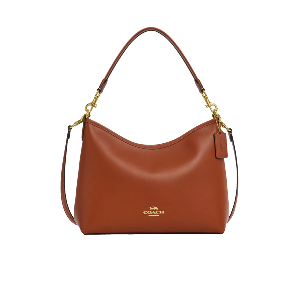 Coach Women's Laurel Shoulder Bag Gold/Tan