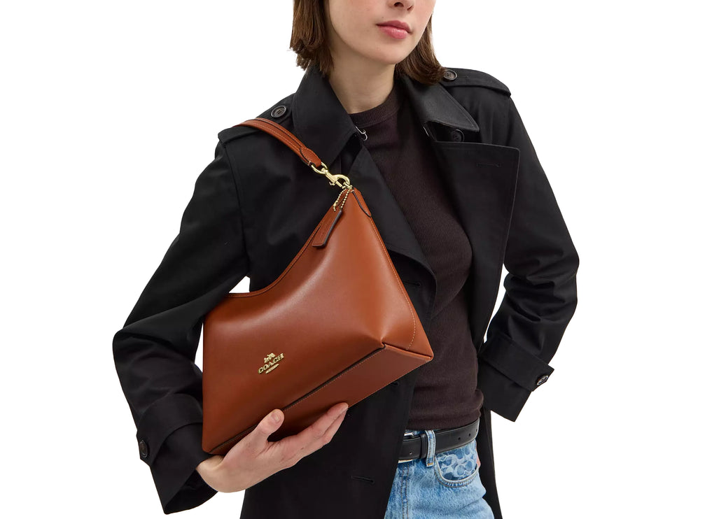 Coach Women's Laurel Shoulder Bag Gold/Tan