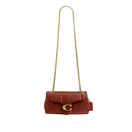 Coach Women's Tabby Shoulder Bag 26 With Quilting Brass/Pecan