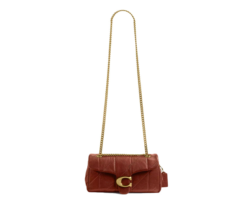 Coach Women's Tabby Shoulder Bag 26 With Quilting Brass/Pecan