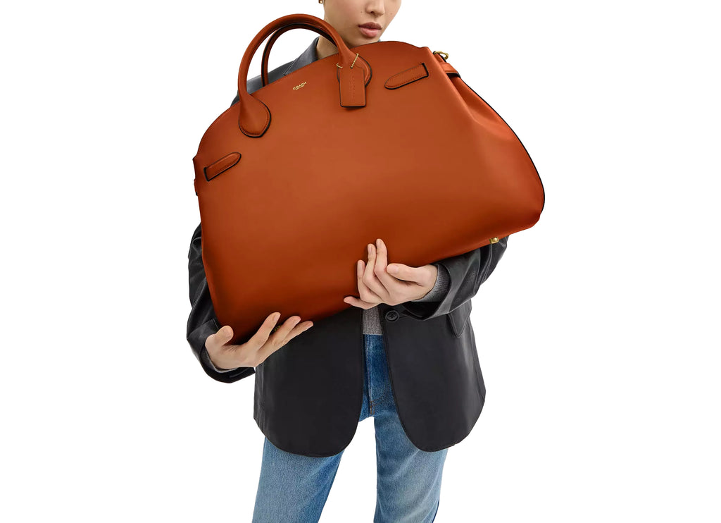 Coach Women's Soft Empire Carryall Bag 48 Brass/Toffee