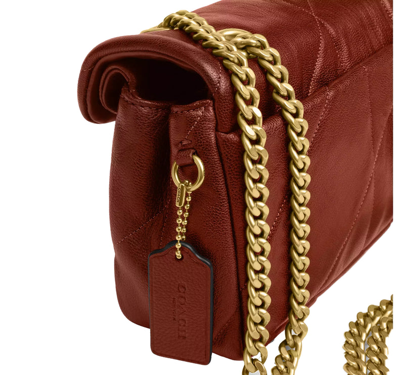 Coach Women's Tabby Shoulder Bag 26 With Quilting Brass/Pecan