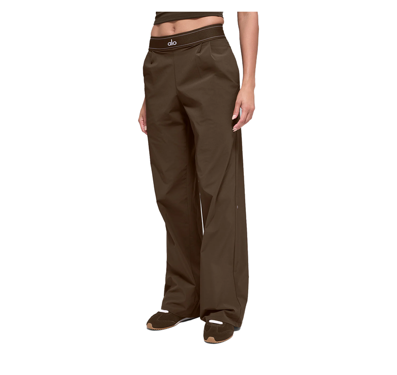 alo Women's Suit Up Trouser (Long) Espresso