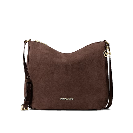 Michael Kors Women's Nayla Medium Messenger Bag Nutmeg/Gold